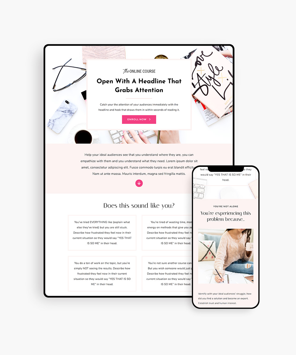 Demo Online Course Launch Templates Landing Page Demo Online Course Launch Templates Landing Page